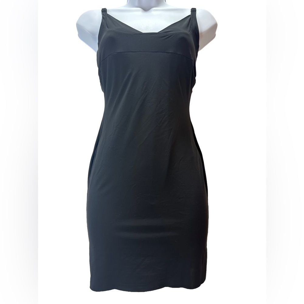 Flexees by Maidenform Black Shapewear Slip Dress Size L